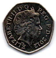 Reino Unido - 2012 - 50 Pence - Foto 2
