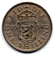 Reino Unido - 1958 - 1 Shilling - MBC