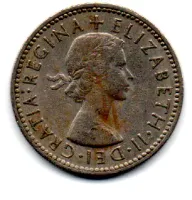 Reino Unido - 1956 - 1 Shilling - Foto 2
