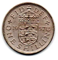 Reino Unido - 1957 - 1 Shilling