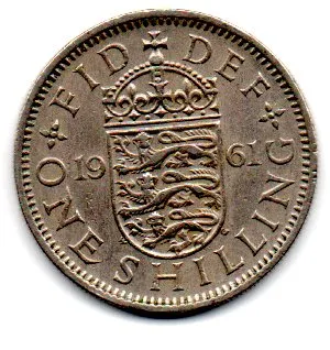Reino Unido - 1961 - 1 Shilling