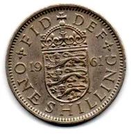 Reino Unido - 1961 - 1 Shilling
