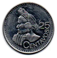 Guatemala - 2016 - 25 Centavos - Foto 2
