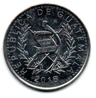 Guatemala - 2016 - 25 Centavos
