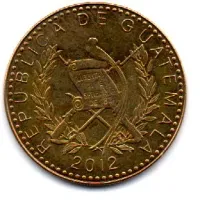 Guatemala - 2012 - 50 Centavos - Sob