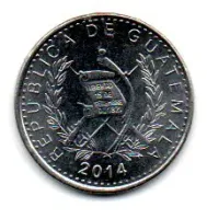 Guatemala - 2014 - 5 Centavos - Sob