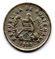 Guatemala - 1988 - 5 Centavos
