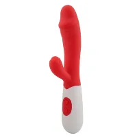 VIBRADOR SIME PONTO G E CLITÓRIS EM SILICONE  COM 30 VIBRAÇÕES CORES - SI.                                                                          LIBYSEXSHOP - Foto 5