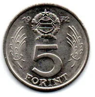Hungria - 1972 - 5 Forint