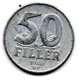 Hungria - 1980 - 50 Filler