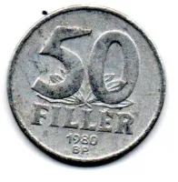 Hungria - 1980 - 50 Filler