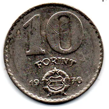 Hungria - 1976 - 10 Forint