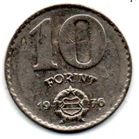 Hungria - 1976 - 10 Forint