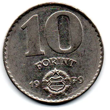 Hungria - 1979 - 10 Forint