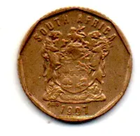 África do Sul - 1997 - 10 Cents