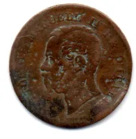 Itália - 1862 - 5 Lire - Foto 2