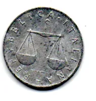 Itália - 1957 - 1 Lire - Foto 2