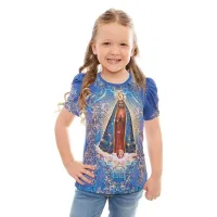 Baby Look Infantil Nossa Senhora Aparecida 