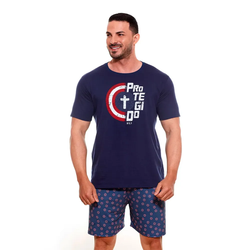Pijama masculino adulto Protegido 