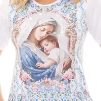 Baby Look Mãe Puríssima  - Foto 3