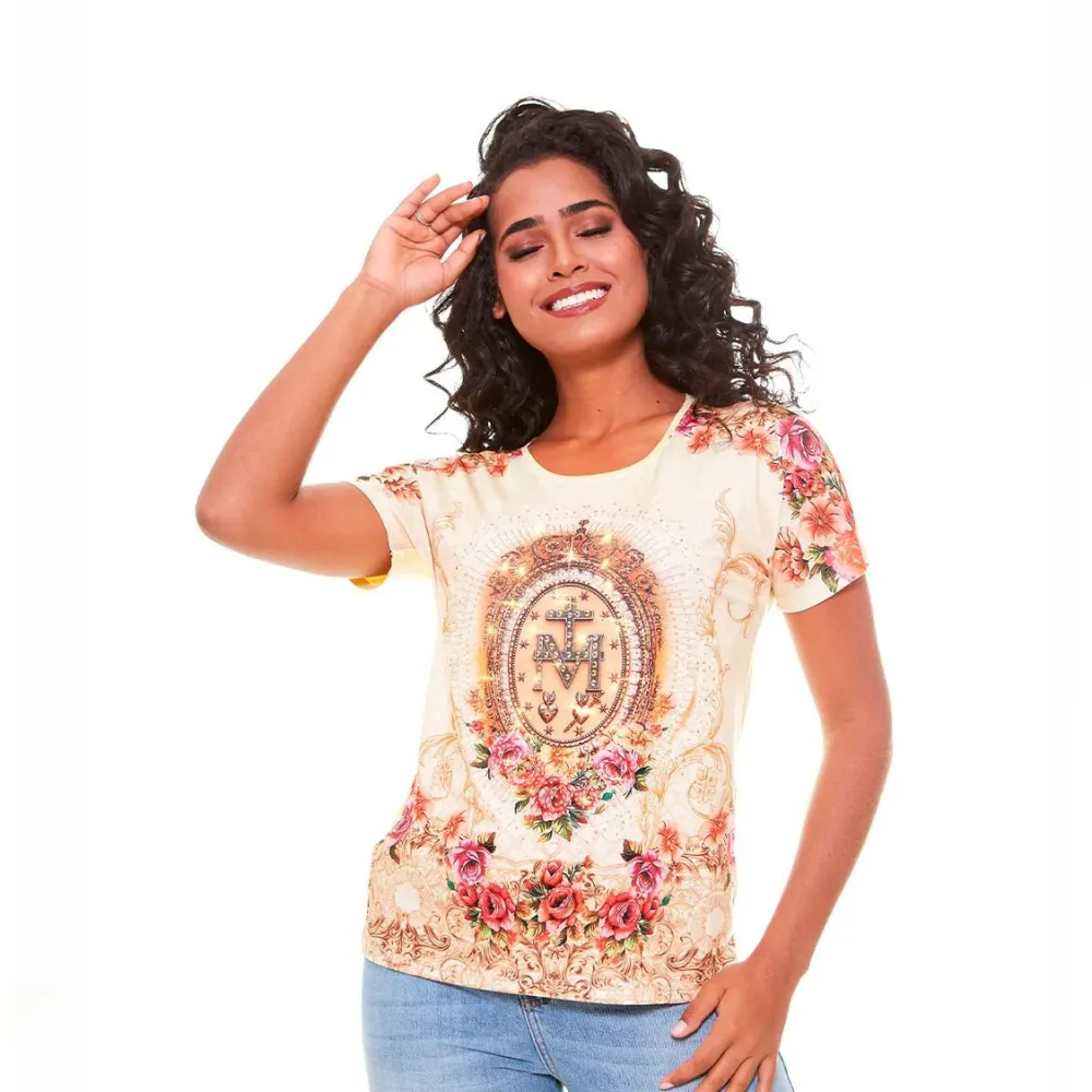 Blusa Medalha Milagrosa 