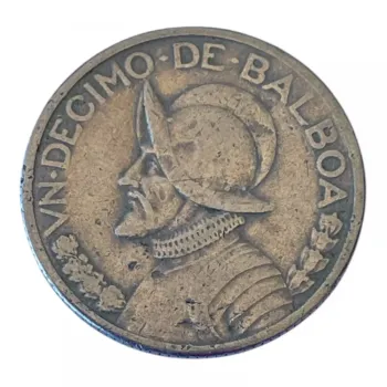 Panamá 1/10 balboa, 1983  moeda 