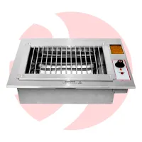 Churrasqueira Cooktop Gourmet Elétrica 220V Grelha Uruguaia - Foto 4