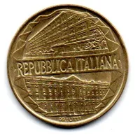 Itália - 1996 - 200 Lire - Comemorativa - Centenario Dell' Accademia Della Guardia di Finanza - Foto 2