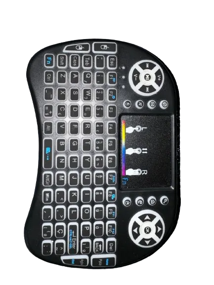 Teclado Mini Keyboard Air Mouse Touch Tv Sem Fio Smart