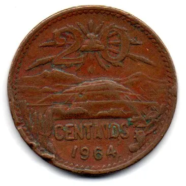 México - 1964 - 20 Pesos