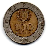 Portugal - 1991 - 100 Escudos