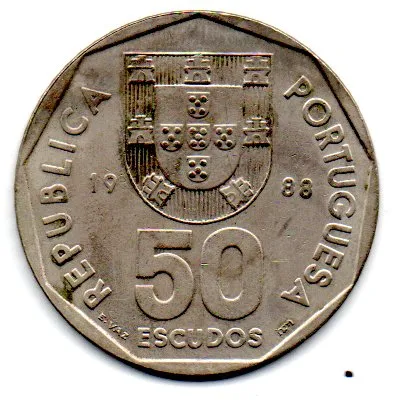 Portugal - 1988 - 50 Escudos