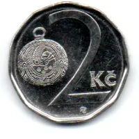 República Tcheca - 2016 - 2 Koruny - Foto 2