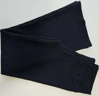 CALÇA FLARE EM TECIDO PIQUET/COLMEIA - AZUL MARINHO - Foto 2