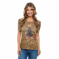 Baby Look Nossa Senhora Aparecida  - Foto 3