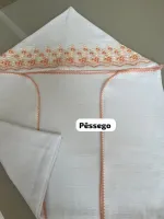 CAPUZ LUXO FRALDA QUADRIC.PREMIUM C/Picueta -PESSEGOcrl11 - Foto 3