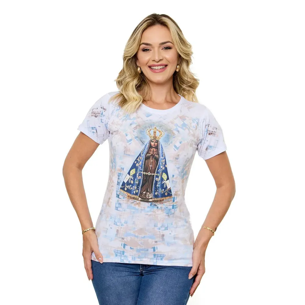 Baby Look Nossa Senhora Aparecida 