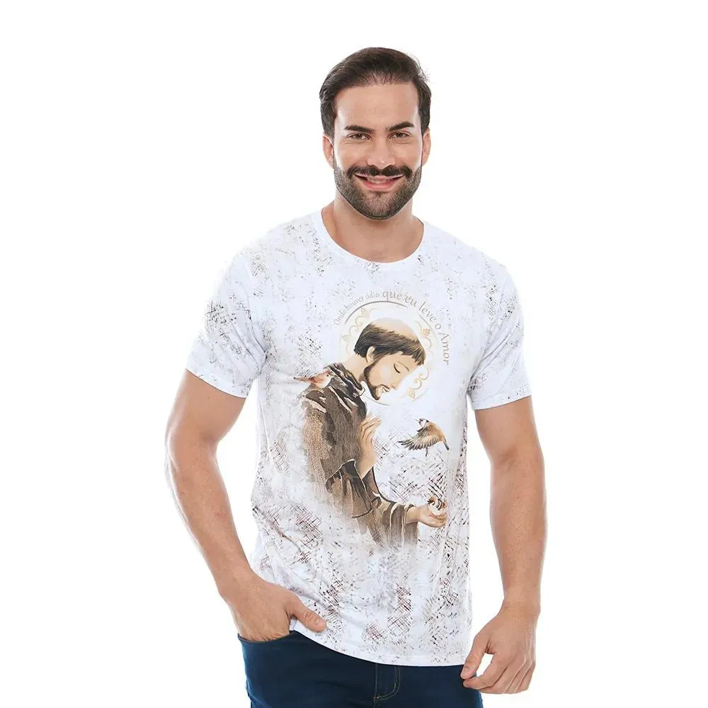 Camiseta São Francisco de Assis 