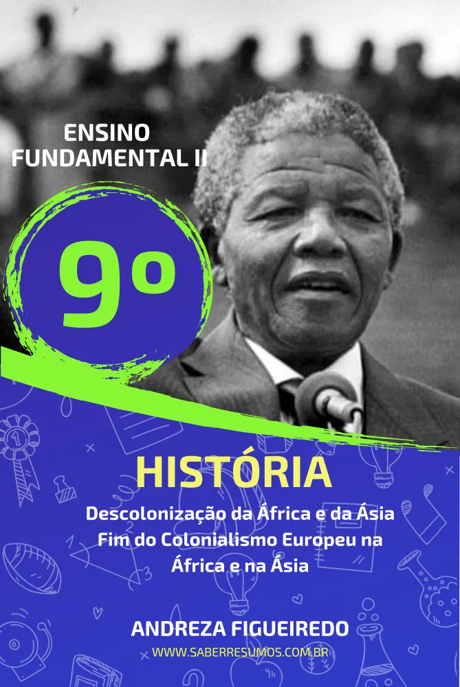 686 - História - Descolonização da África e da Ásia - Fim do Colonialismo Europeu na África e na Ásia - 9º ano - PDF com 37 páginas Imagem
