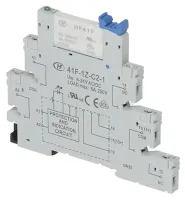 RELÉ DE INTERFACE SLIM 24VDC HF41F-24-ZS 6A 250VAC + BASE