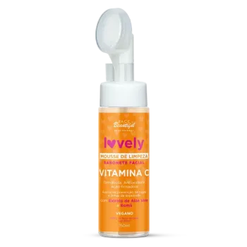 Sabonete Mousse de Limpeza Lovely Facebeauty - Vitamina C