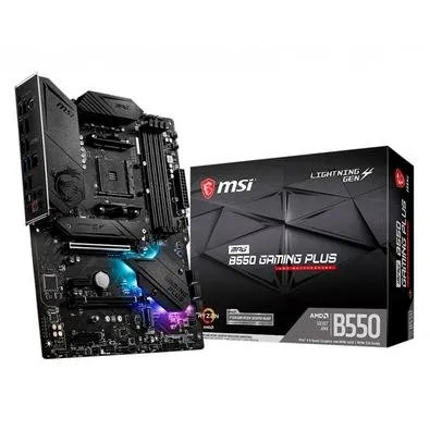 Placa-Mãe MSI MPG B550 Gaming Plus, AMD AM4, ATX?