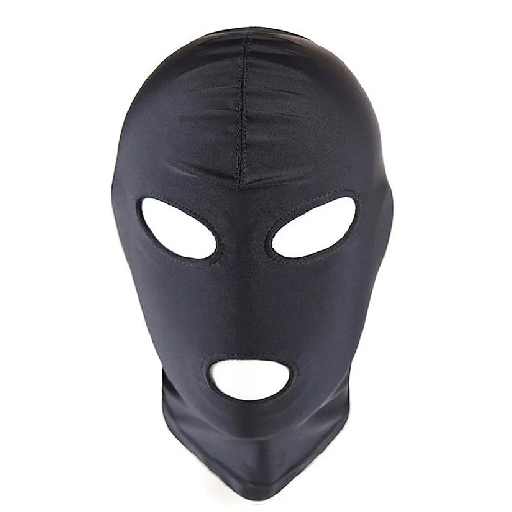 MÁSCARA BONDAGE PRETA - SI.                                                                                                                                             LIBYSEXSHOP