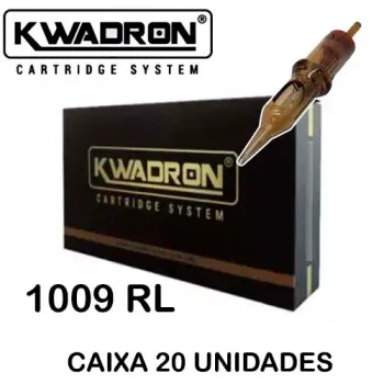 Cartucho KWADRON 1009RLLT TRAÇO 0.30mm - CAIXA 20 UNIDADES