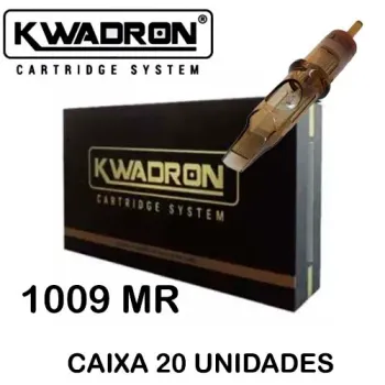 Cartucho KWADRON 1009SEMLT PINTURA CURVADA 0.30mm - CAIXA 20 UNIDADES