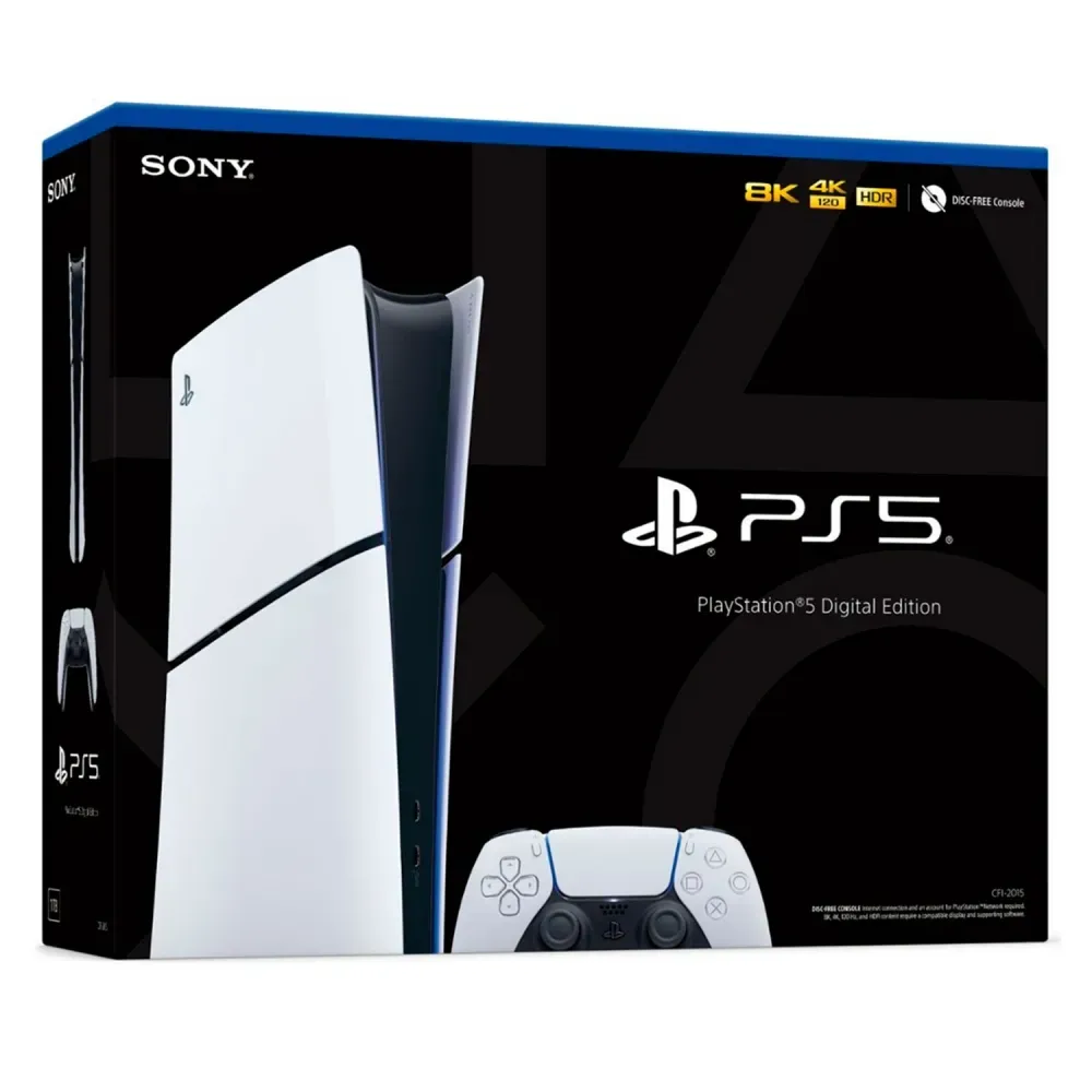 [Seminovo] Console Playstation 5 Slim 1TB Digital -  PS5 (Com Caixa)