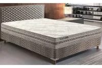Colchão casal  Molas ensacadas d33 Texture paropas 30 cm promoção ate 150 kg - Foto 3