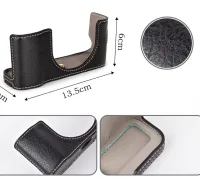 Base em couro de proteção Câmera Fujifilm X100VI  - Foto 2