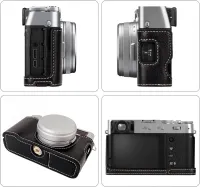 Base em couro de proteção Câmera Fujifilm X100VI  - Foto 5