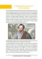 039 - História - A Colonização Inglesa na América - As Primeiras Experiências Coloniais - 7º ano - PDF com 12 páginas - Foto 2